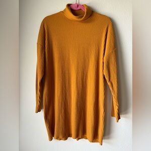 Sweater Turtleneck Dress